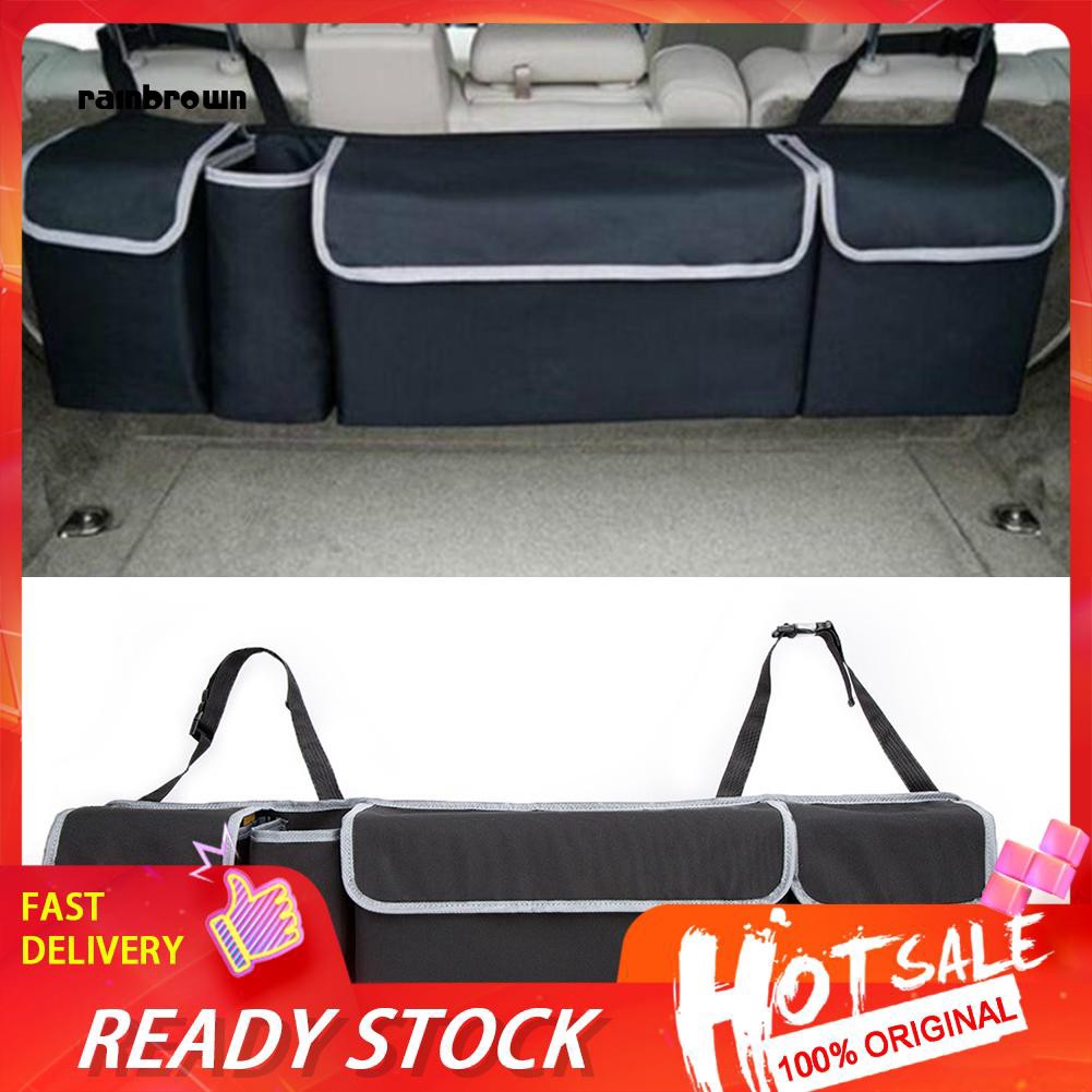 Túi Đựng Đồ Nhiều Ngăn Treo Sau Ghế Xe Hơi Tiện Dụng