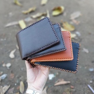 Ví nam,ví da bò 100% khâu viền thủ công