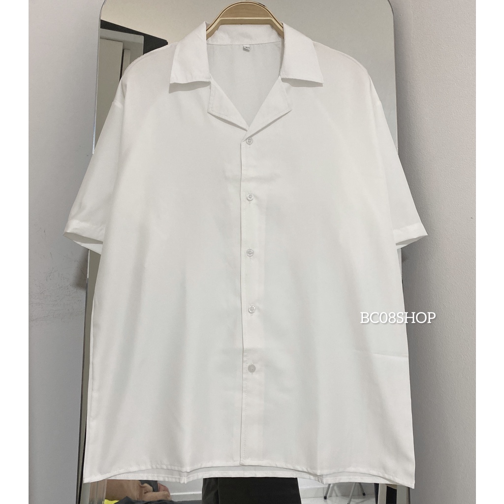 Áo sơ mi tay ngắn Cổ Vest ZOZO_Unisex