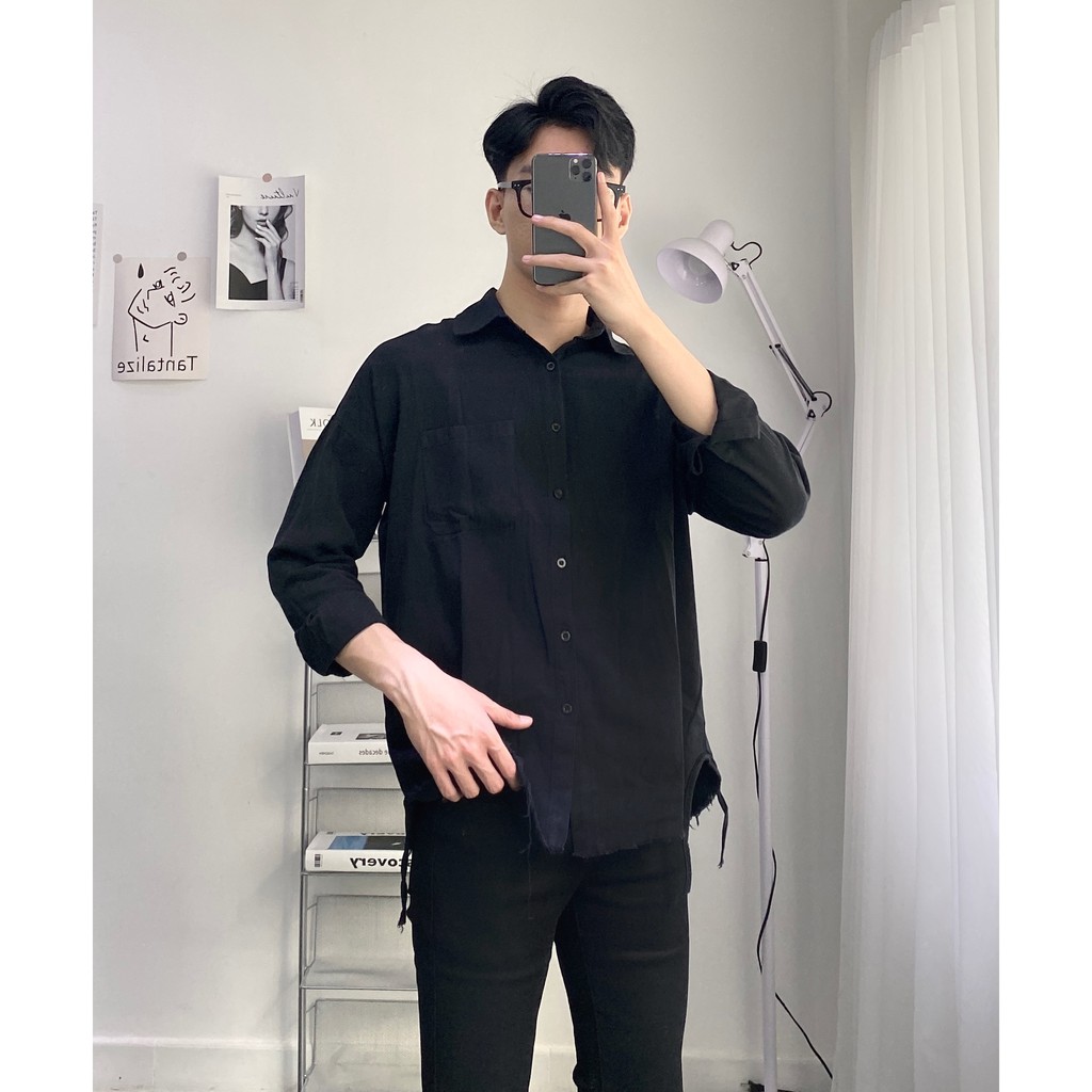 Sơ mi tay dài M1966 (hình chụp thật) | BigBuy360 - bigbuy360.vn