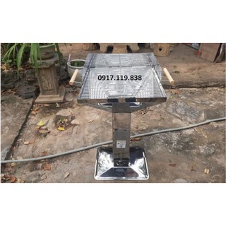 Bếp nướng ngoài trời tiệc đứng dã ngoại  11282,bếp nướng inox sân vườn ck282