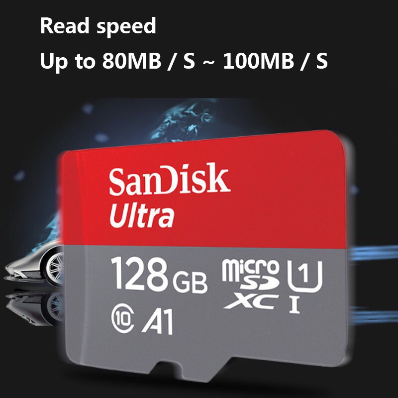 Thẻ Nhớ Micro Sd Sandisk 100mb / S Ultra A1 128gb