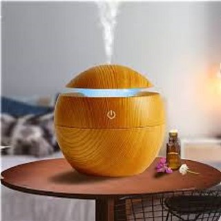Đèn Xông Tinh Dầu Vân Gỗ