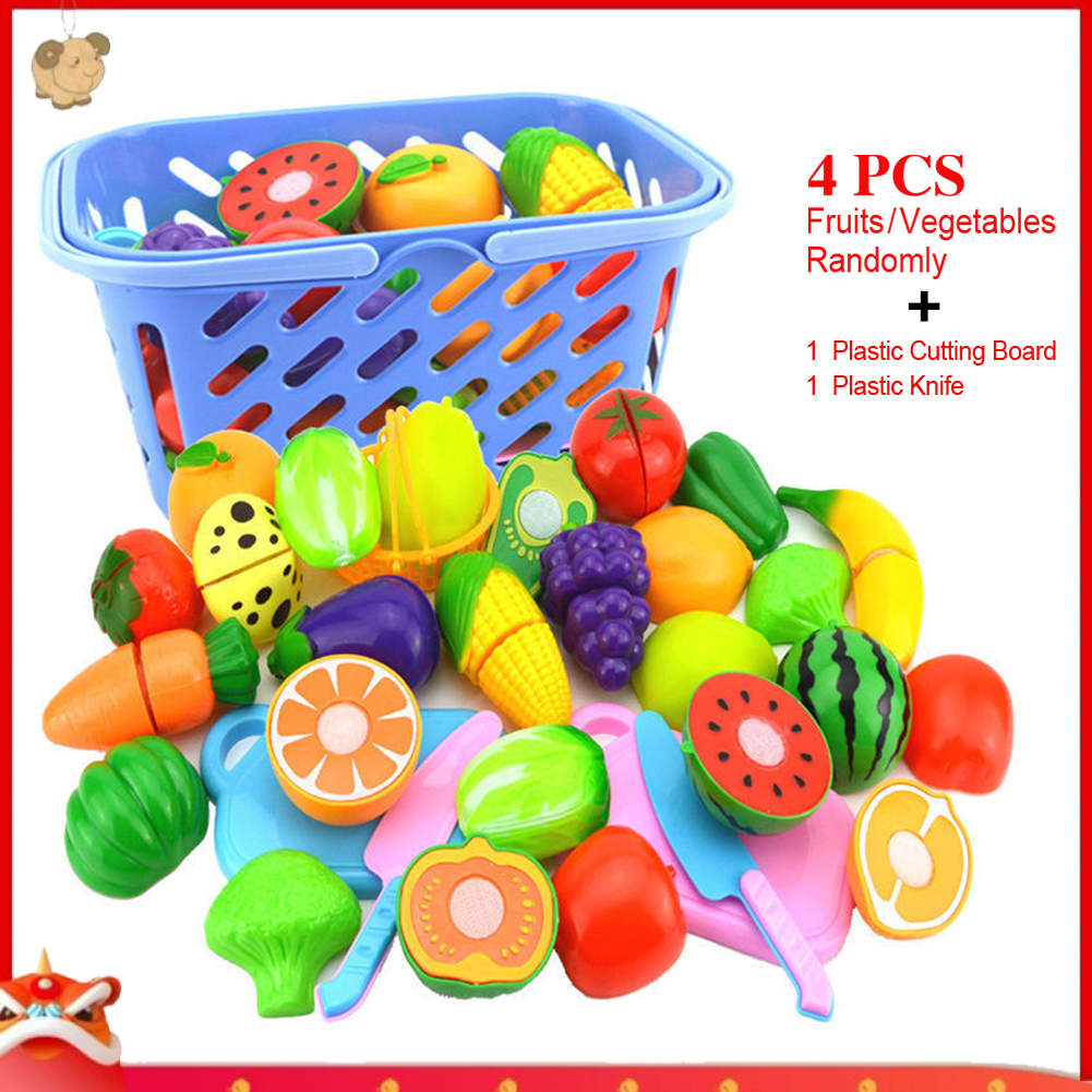 Bộ Đồ Chơi Cắt Trái Cây Có Thể Tái Sử Dụng Dành Cho Bé