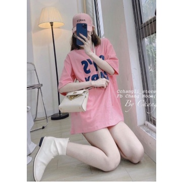 Áo BầU Phông COTTON From Rộng Tay Lỡ BIGSIZE co dãn