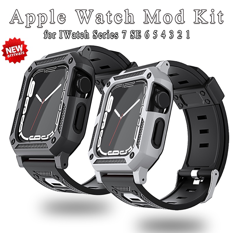 Ốp Bảo Vệ Bằng TPU Silicone Dành Cho Apple Watch 44Mm 45Mm 42Mm 40 / 38Mm iwatch Series 8 7 6 5 4 SE