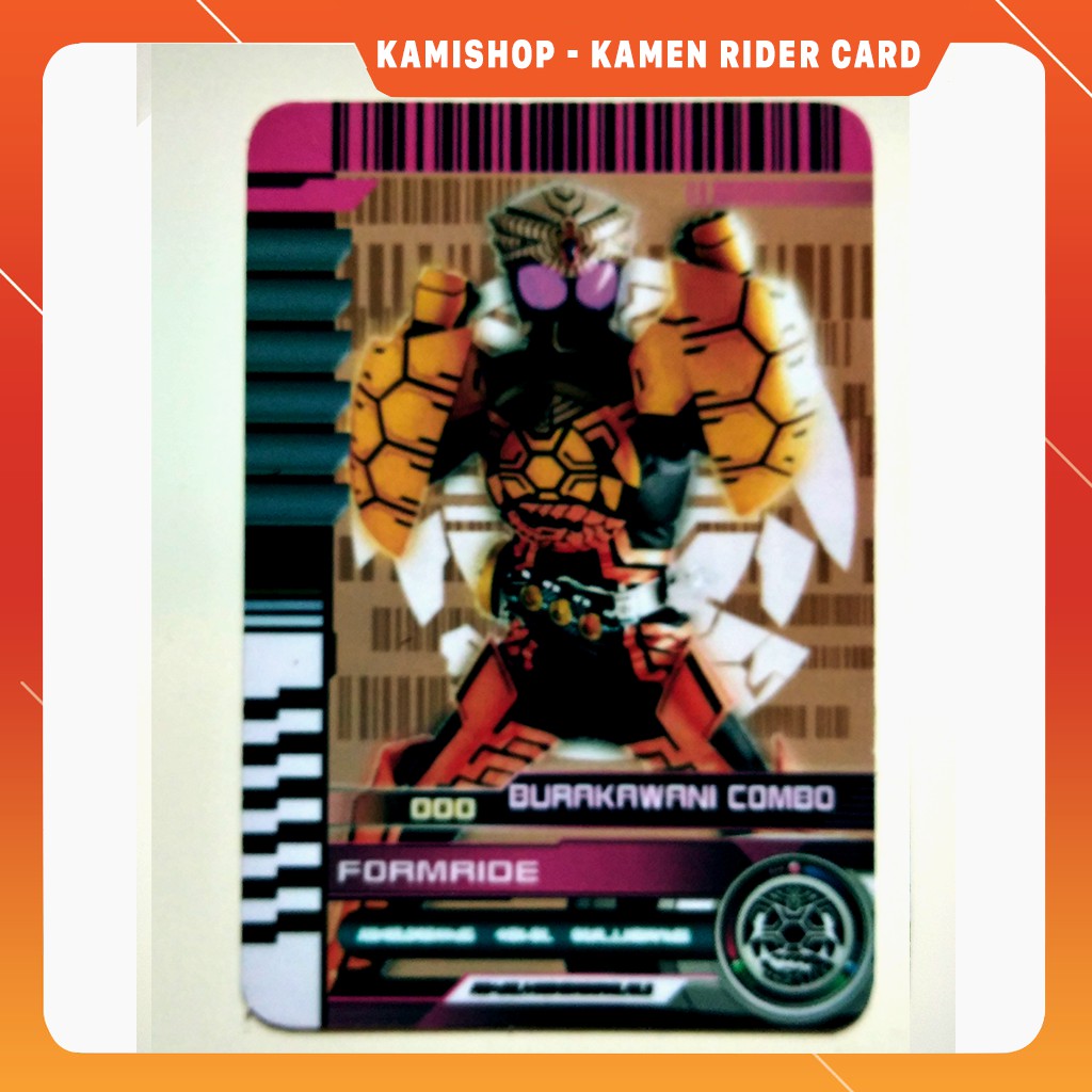 OOO BURAKAWANI COMBO - Thẻ Kamen Rider - KamiShop - Kamen Rider Card