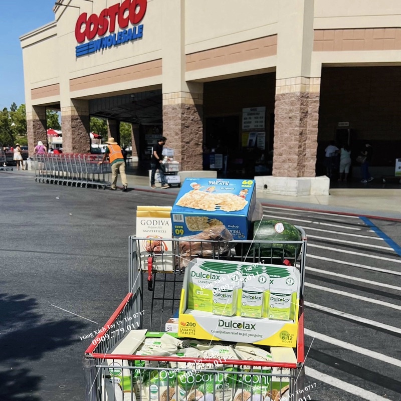 Viên uống nhuận tràng táo bón Detox Dulcolax Laxative 200 viên hàng chuẩn Mỹ đi Air