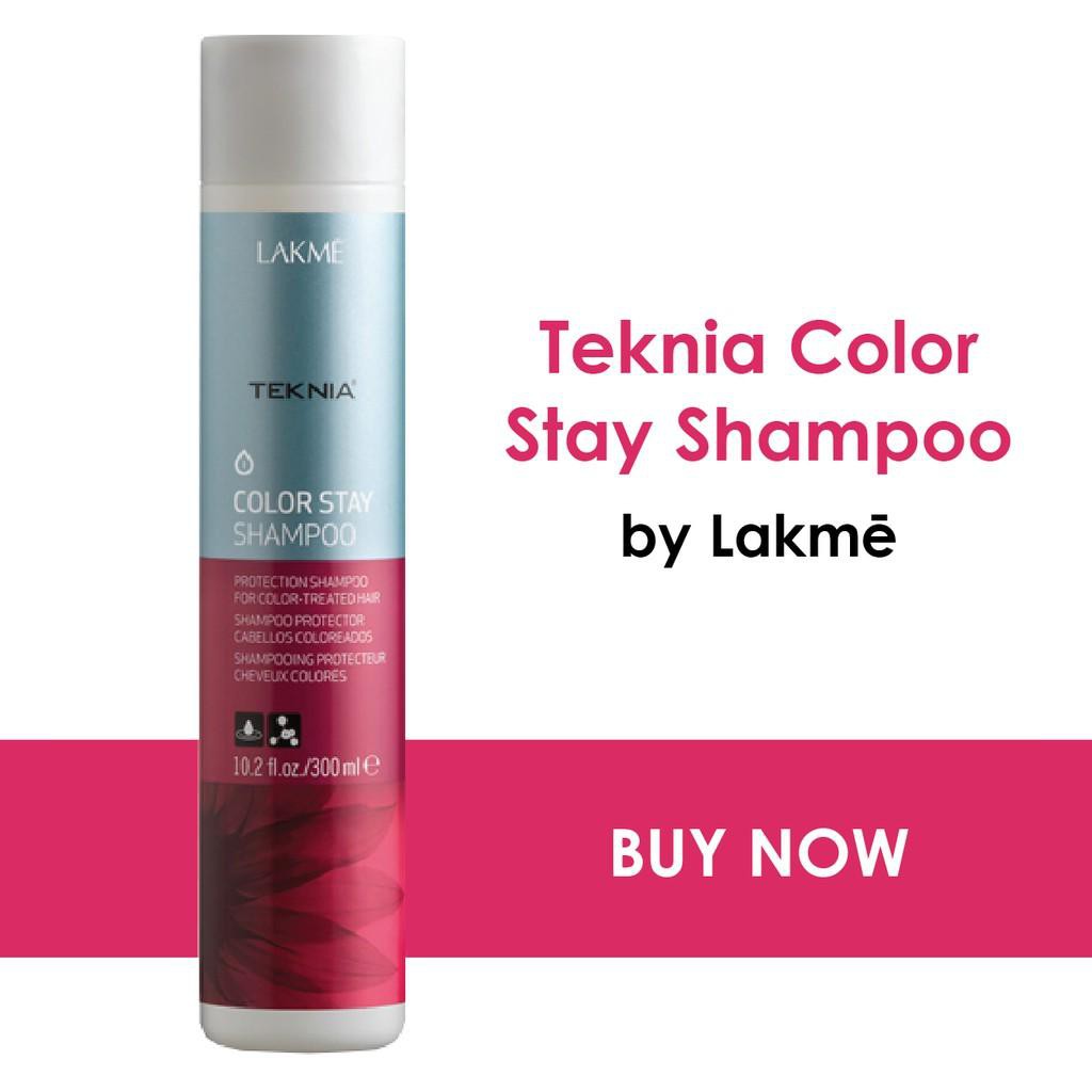 Dầu Gội Giữ Màu Tóc Nhuộm Lakme Teknia Color Stay Shampoo 300ml(Mẫu mới)