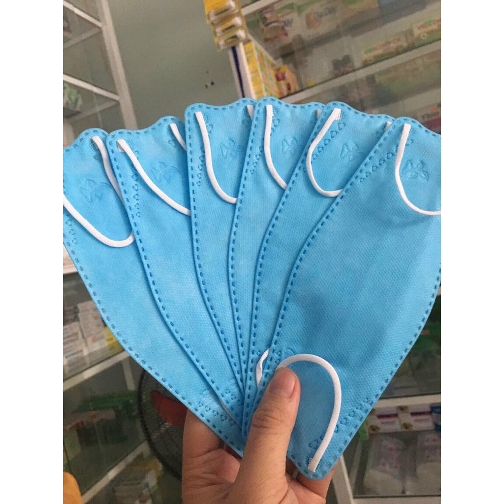 KHẨU TRANG LANDMASK 3D KF94 (giá 6c/ gói) xanh tím