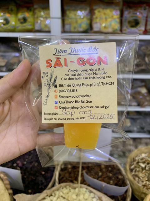 SÁP ONG NGUYÊN CHẤT_100GRAM [Organic]