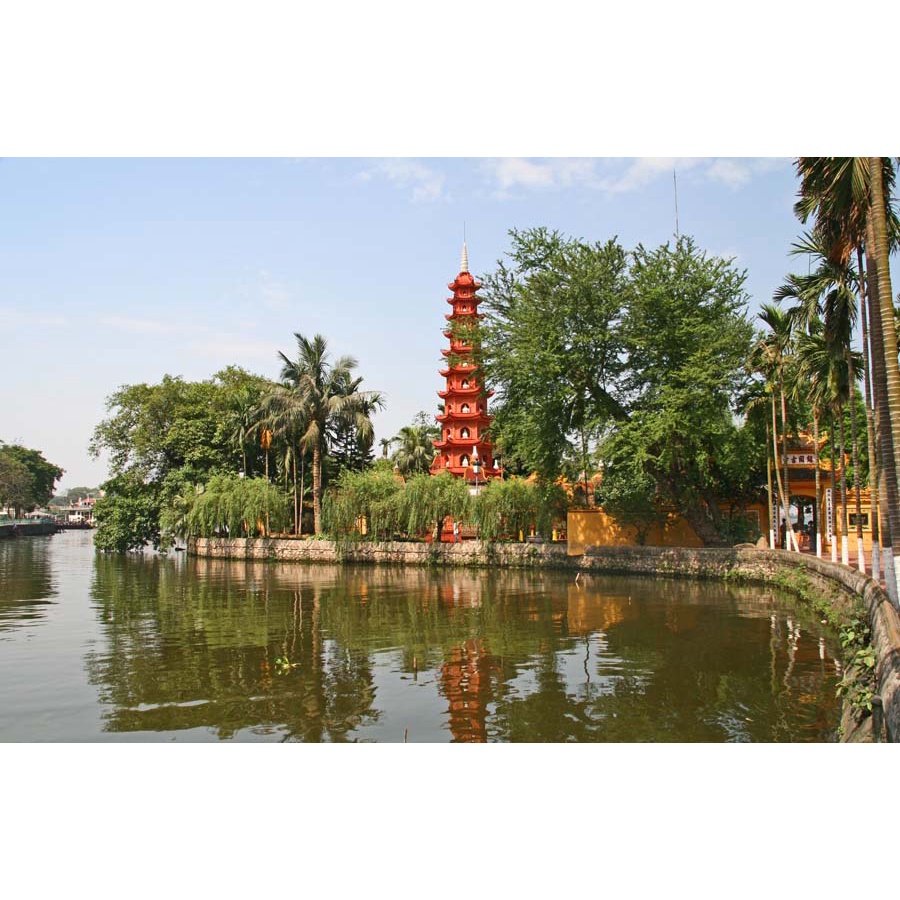 Tranh dán tường đồng quê Việt Nam 3D in theo kích thước yêu cầu – Không giới hạn kích thước