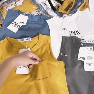 Sét 4 áo ba lỗ Zara bé trai