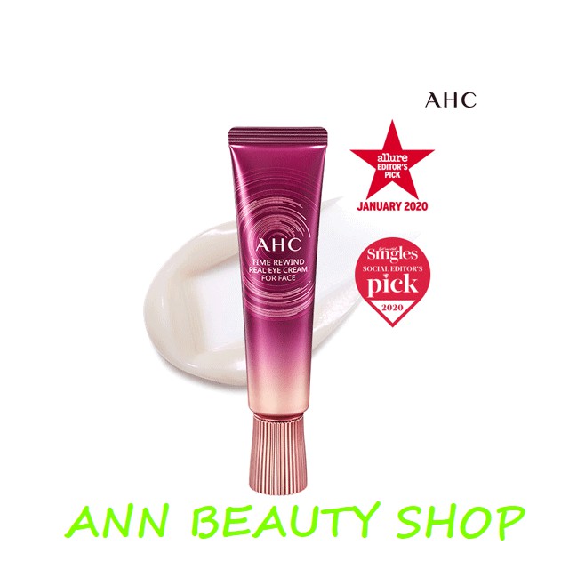 Kem Dưỡng Mắt AHC Time Rewind Real Eye Cream For Face