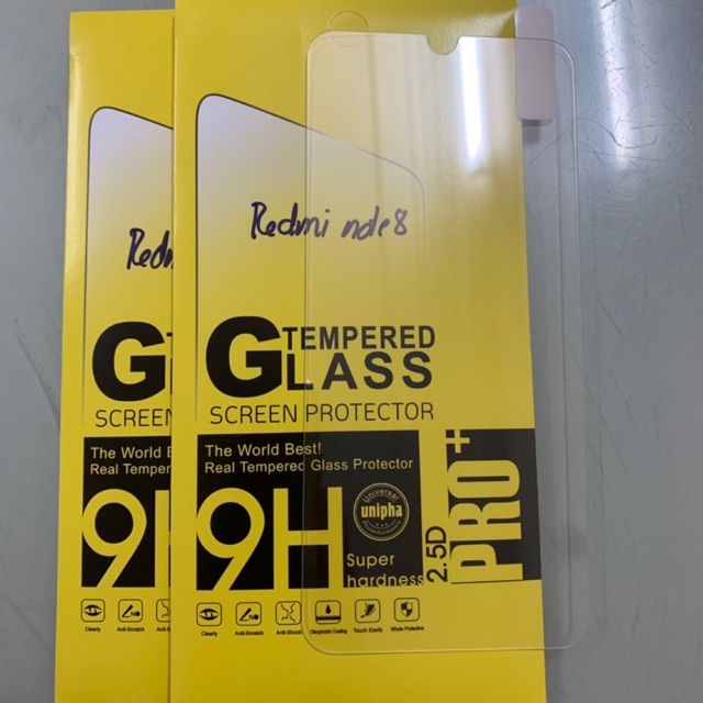 Dân cường lực xiaomi Mi note 8 pro / Note 8 trong suốt