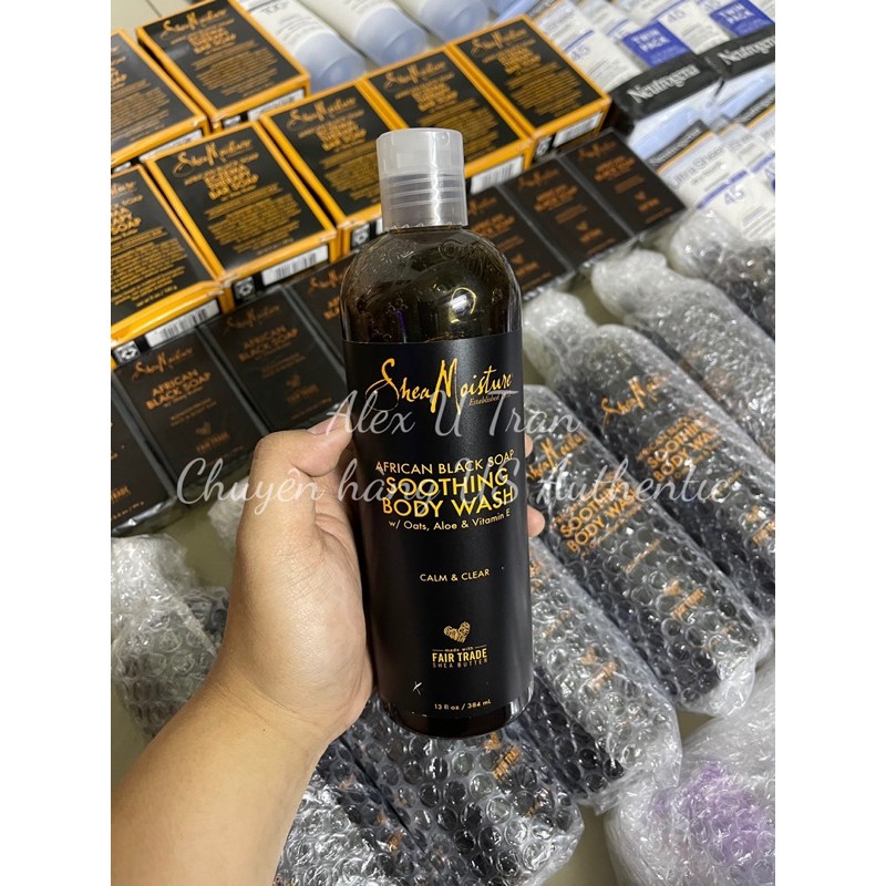 SỮA TẮM GIẢM MỤN LƯNG AFRICAN SHEA MOISTURE