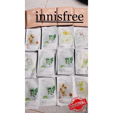 LẺ MẶT NẠ innisfree 18 VỊ 🌾🍀🌼