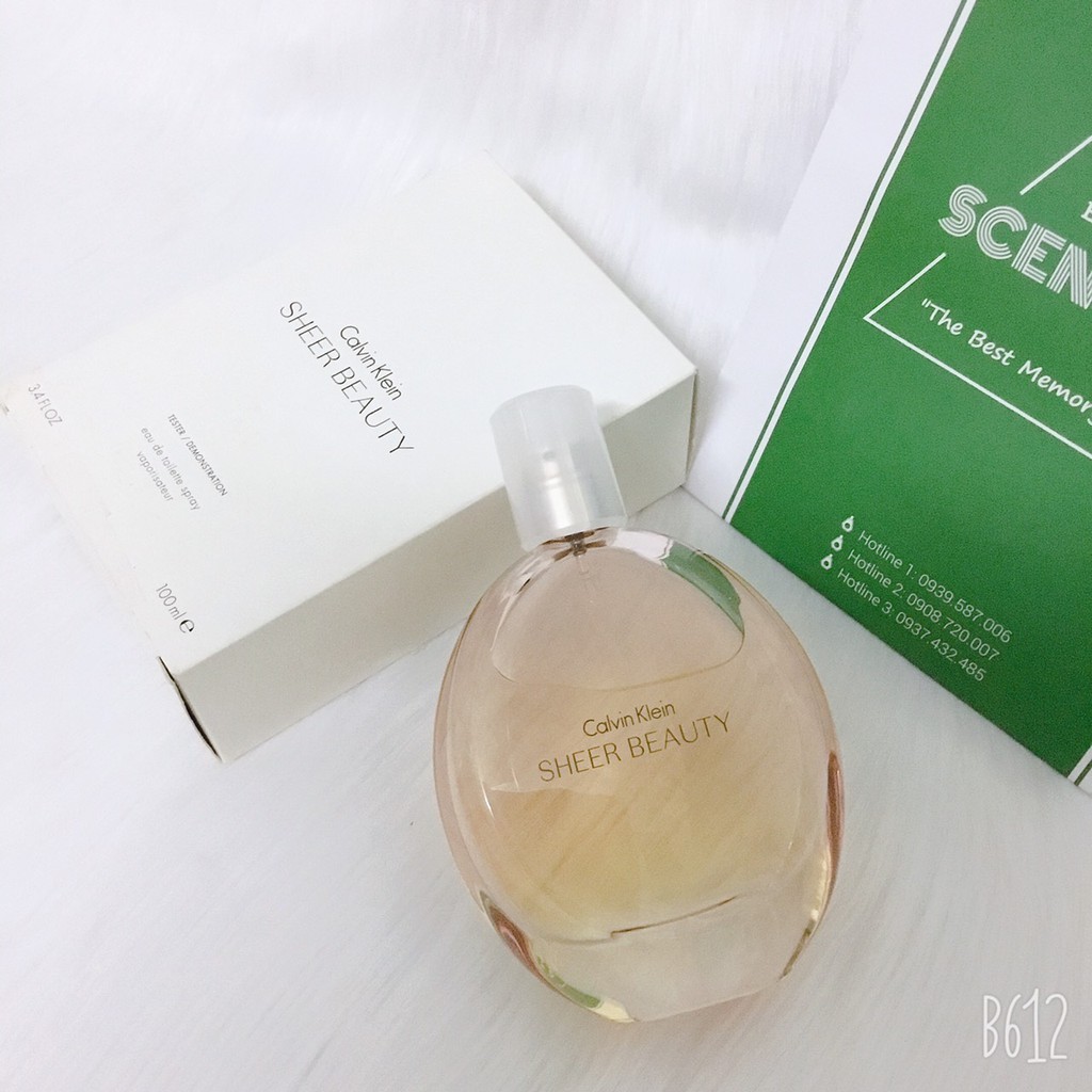 Nước hoa nữ Sheer Beauty của hãng CALVIN KLEIN Tester