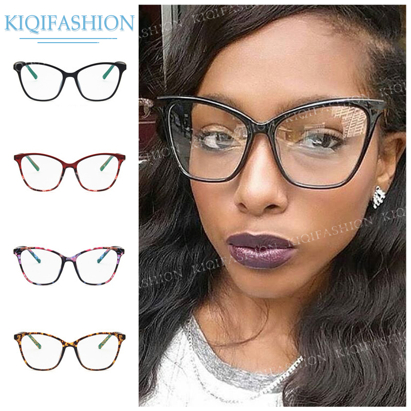 Mắt Kính Gọng To Hình Mắt Mèo Thời Trang Cho Nữ