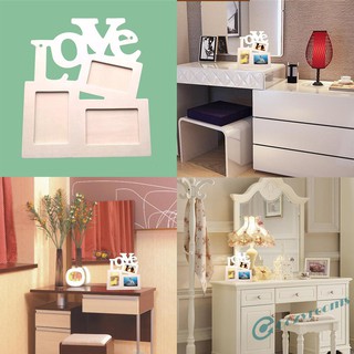 Set 3 khung ảnh gỗ chữ LOVE (Kèm ảnh thật)