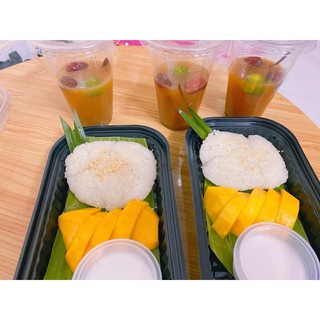 Xôi xoài + chè nếp nhãn, ship hỏa tốc trong tphcm