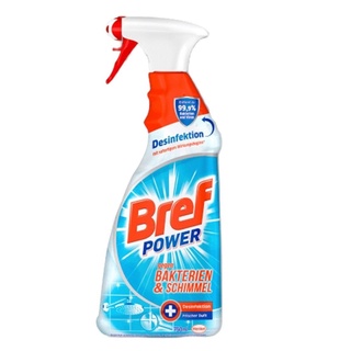 Chai xịt tẩy nấm mốc Bref Power Đức diệt 99,9% vi khuẩn 750ml - Nội địa Đức