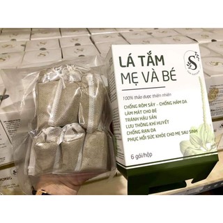 LÁ TẮM SAU SINH CHO BÉ MẸ VÀ BÉ SAM NATURAL 100% THẢO DƯỢC THIÊN NHIÊN (Dạng Túi Lọc)