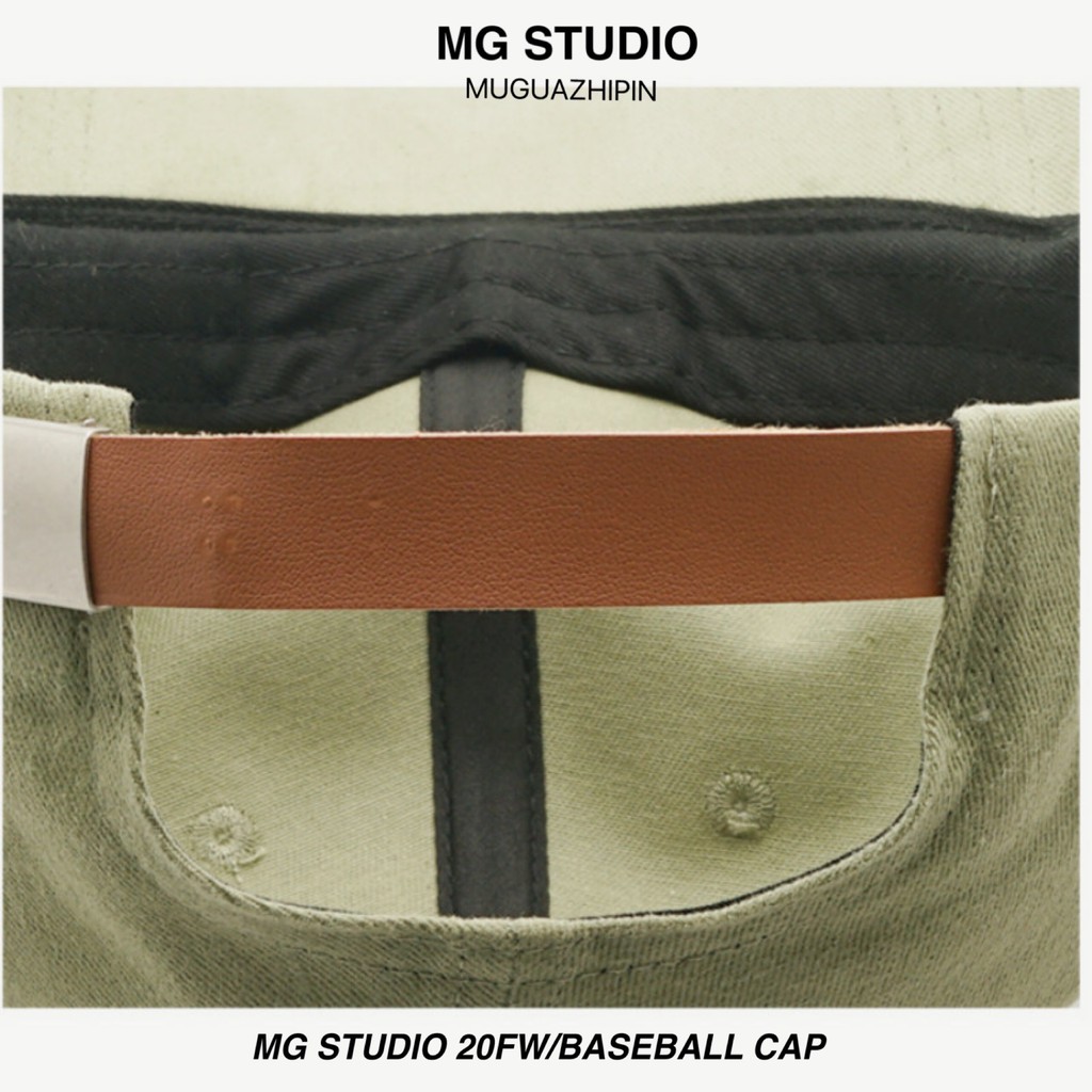 Mũ lưỡi trai MG Studio vành cong phong cách thời trang cá tính