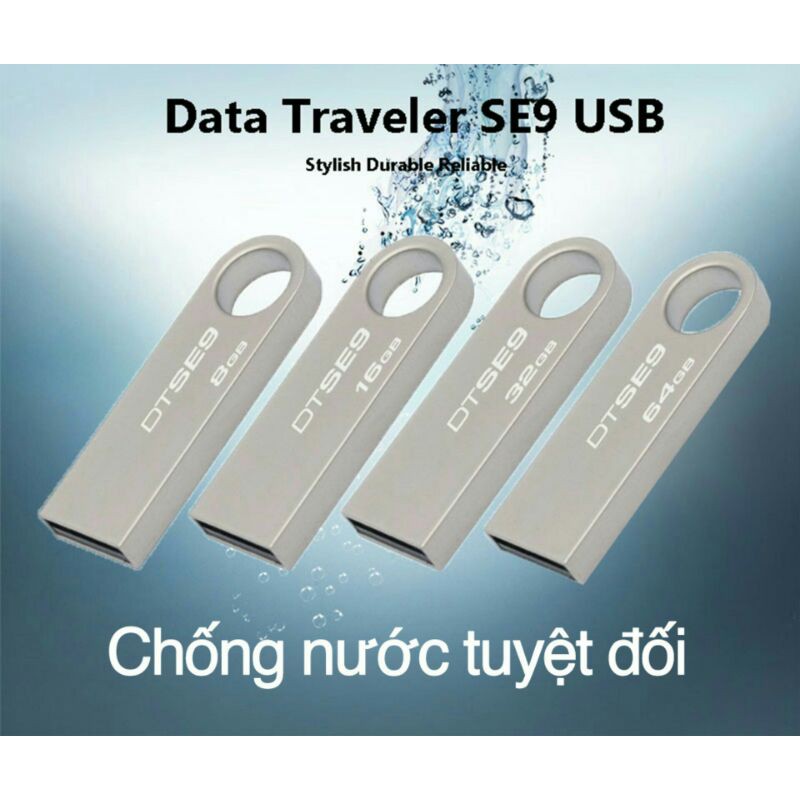 Usb Lưu Trữ Nhạc, Video Chống Nước Chống Sốc 64GB, 32GB, 16GB, 8GB, 4GB