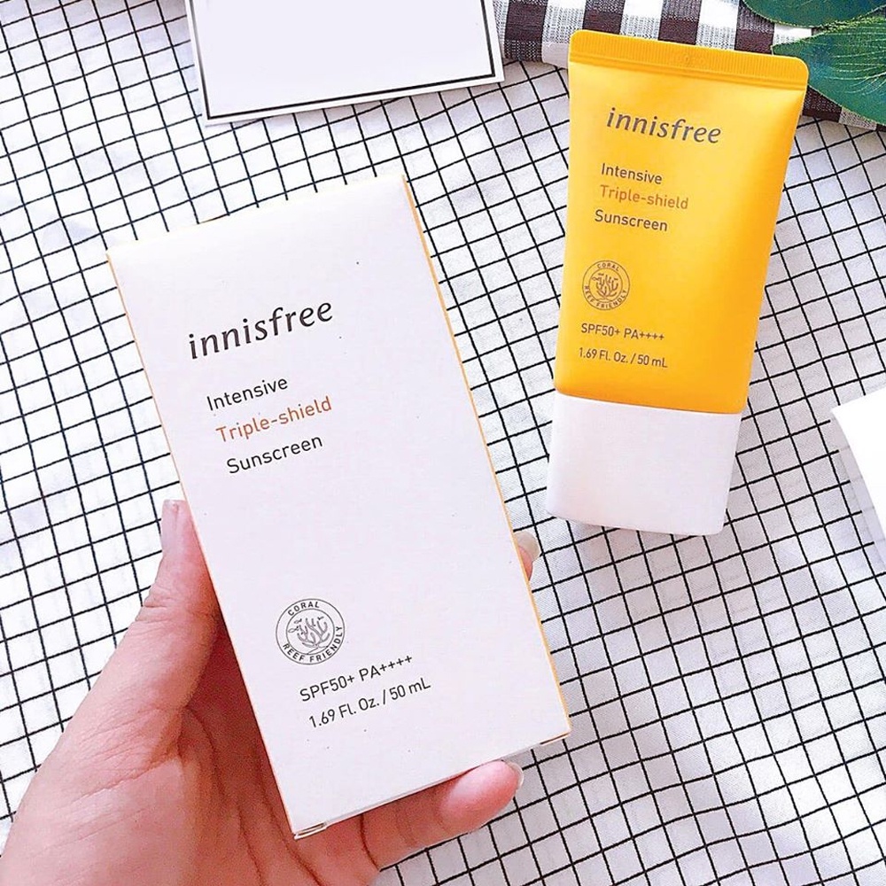 Kem chống nắng Innisfree Intensive Triple Care Suncreen SPF50+ Pa++++ 50ml