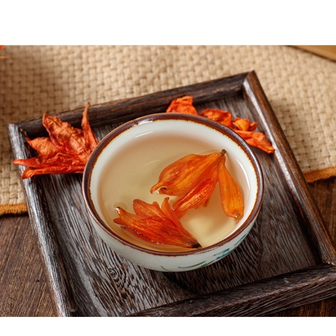 Hoa Bách Hợp sấy, (100g), giảm ho, thanh nhiệt cơ thể, giải độc, mát gan..........