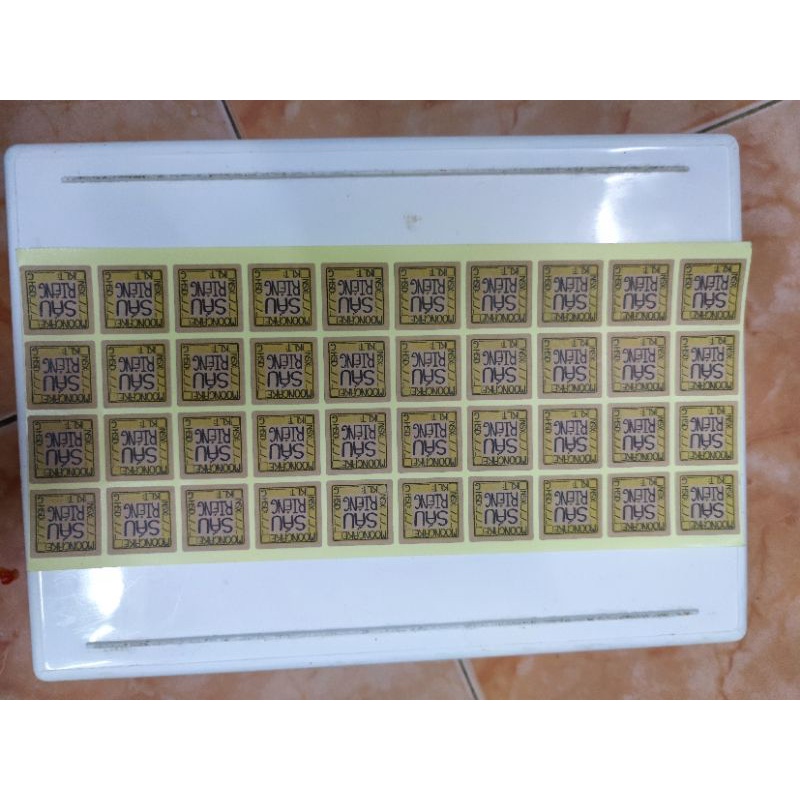 Tem nhân trung thu vuông các loại