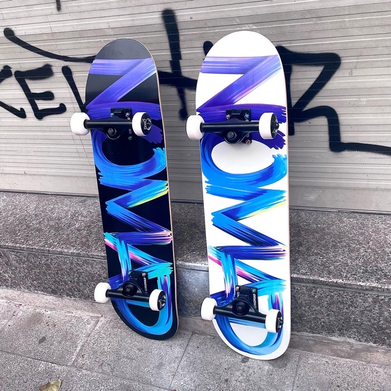 Ván Trượt Skateboard Chuyên Nghiệp Châu Âu - NOMAD FLOW TAG 8.0