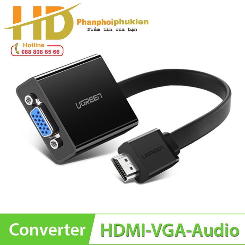 Cáp chuyển HDMI to VGA Ugreen 40248