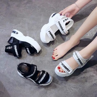 Sandal đế xuồng 10cm [VIDEO+ẢNH THẬT SHOP CHỤP]