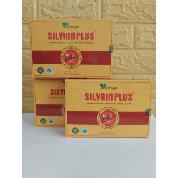 Silyrinplus - giải độc gan - mát gan- nổi mề đay