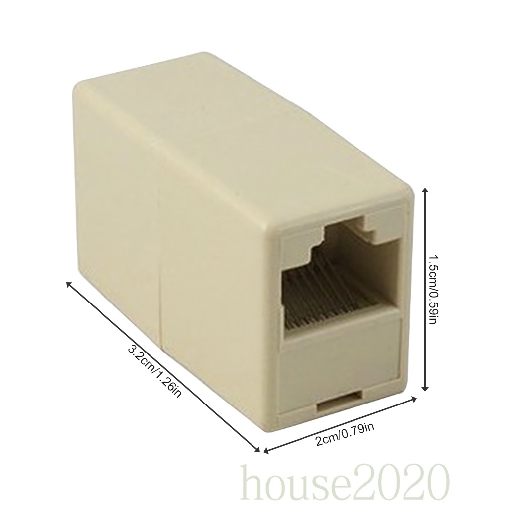 Đầu Nối Dây Cáp Mạng Ethernet Bằng Nhựa 2020