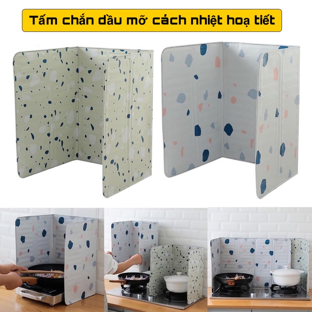 TẤM CHẮN DẦU MỠ CÁCH NHIỆT HỌA TIẾT