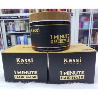 Kem hấp ủ tóc phục hồi 1 phút kassi 300ml