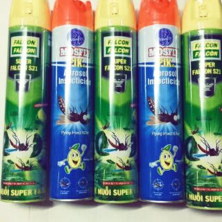 Chai xịt muỗi 600ml