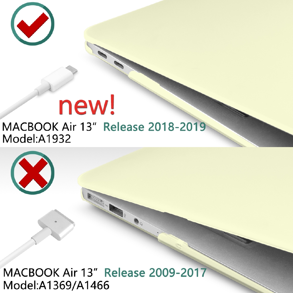 Vỏ Ốp Lưng Cứng Cho Macbook Air 11 13 Inch & Pro Retina 16 13.3 15 2019 2018