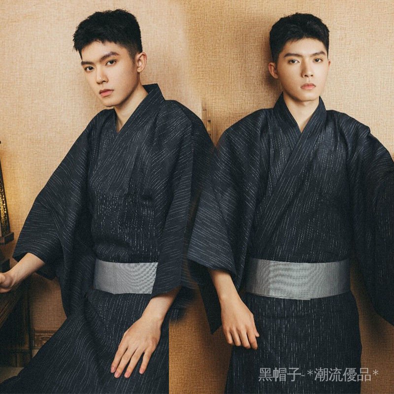 Áo Kimono Cách Tân Phong Cách Nhật Bản Thời Trang Cho Nam | BigBuy360 - bigbuy360.vn