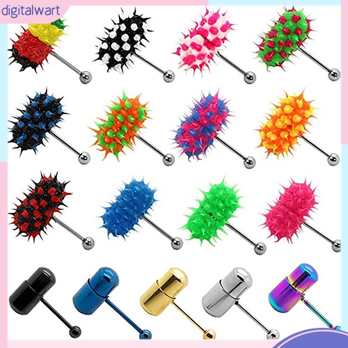 Khuyên Lưỡi Rung Hình Búa Cá Tính Unisex