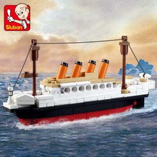Bộ Đồ Chơi Lắp Ghép 194 Mảnh Mô Hình Tàu Titanic 0576 Thú Vị