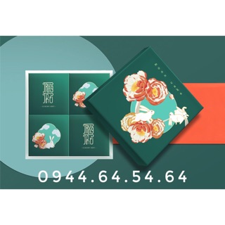 Combo 20 set hộp trung thu thỏ ngọc xanh