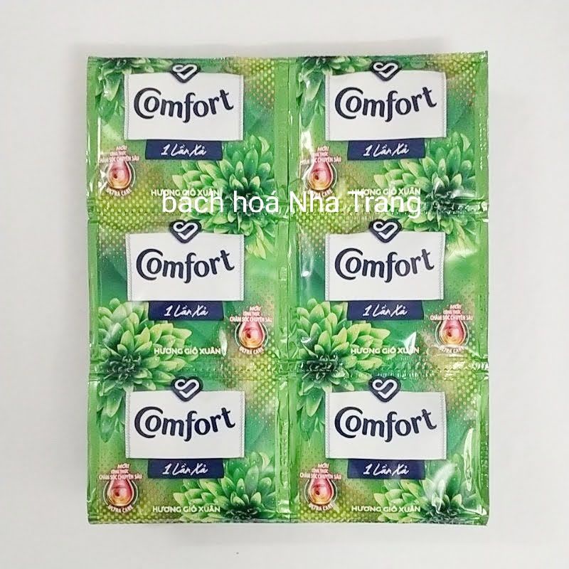 Dây 10 gói nước xả vải Comfort 20ml đậm đặc