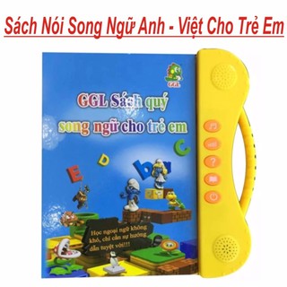 [Nhập mã TOYMAY15 giảm 15K] Sách song ngữ Việt – Anh cảm ứng giúp cho bé phát triển sớm khả năng ngoại ngữ