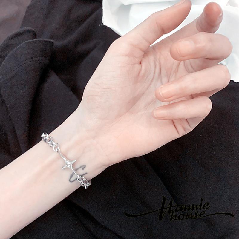 Vòng đeo tay đính đá phong cách hiphop thời trang