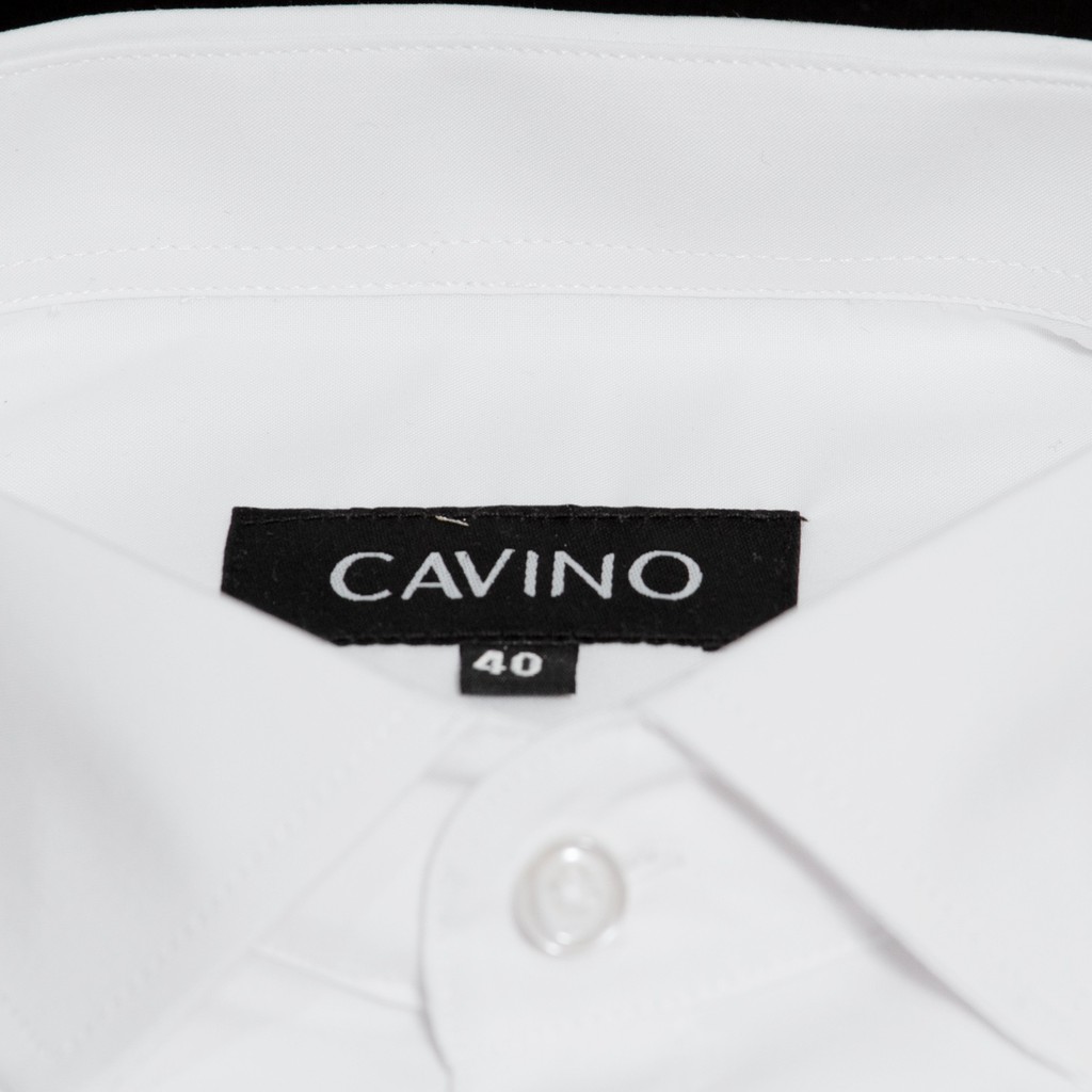 Áo sơ mi nam trắng, sơ mi Nano cao cấp CAVINO SMT0365 chống nhăn chống nhàu, thấm hút mồ hôi thoáng khí | BigBuy360 - bigbuy360.vn