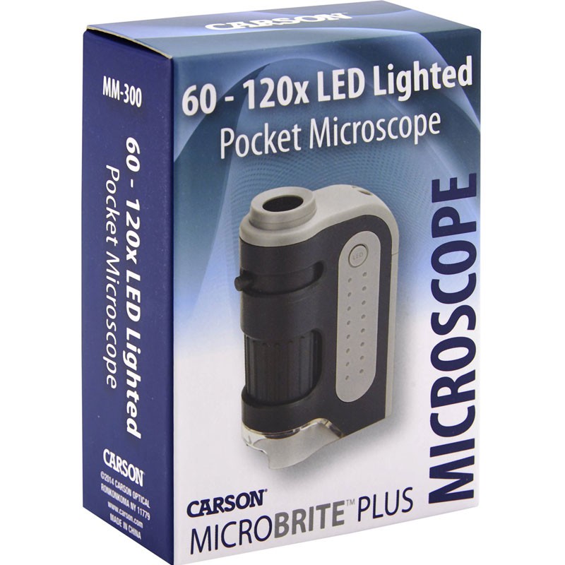 Kính hiển vi Carson MicroBrite 60-120x LED Lighted Pocket Microscope